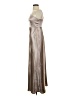 Birdy Grey Metallic Silver Cocktail Dress Size XS - photo 5