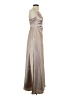 Birdy Grey Metallic Silver Cocktail Dress Size XS - photo 4