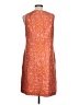 Talbots Paisley Orange Cocktail Dress Size 10 - photo 2