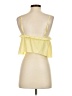 Shein 100% Polyester Yellow Sleeveless Blouse Size XS - photo 2