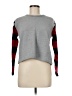 Caron Callahan 100% Cotton Plaid Gray Pullover Sweater Size M - photo 1