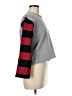 Caron Callahan 100% Cotton Plaid Gray Pullover Sweater Size M - photo 4