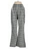 Unbranded Plaid Gray Casual Pants Size XS - photo 2
