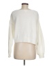 LC Lauren Conrad 100% Polyester White Pullover Sweater Size M - photo 2