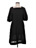 Cos 100% Polyester Solid Black Casual Dress Size 6 - photo 1