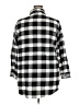 HOTOUCH Checkered-gingham Black 3/4 Sleeve Button-Down Shirt Size XXL - photo 2