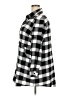 HOTOUCH Checkered-gingham Black 3/4 Sleeve Button-Down Shirt Size XXL - photo 5