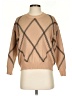 T Tahari Argyle Tan Pullover Sweater Size XS - photo 1