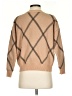 T Tahari Argyle Tan Pullover Sweater Size XS - photo 2