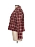 Tahari Plaid Burgundy Blazer Size L - photo 5