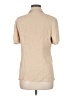 Studio 1 Tan Ivory Short Sleeve Blouse Size Med - photo 2