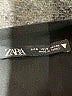 Zara Solid Black Cocktail Dress Size S - photo 7