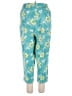 White Stag 100% Cotton Floral Teal Casual Pants Size 20 - photo 2