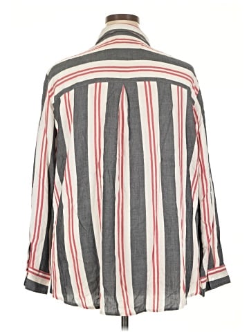 Alexander Jordan 3/4 Sleeve Button-Down Shirt (view 2)