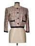 Talbots Houndstooth Pink Jacket Size 10 - photo 1