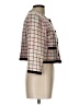 Talbots Houndstooth Pink Jacket Size 10 - photo 4