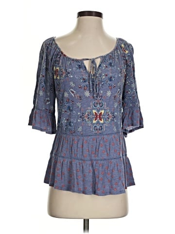RXB 3/4 Sleeve Blouse (view 1)