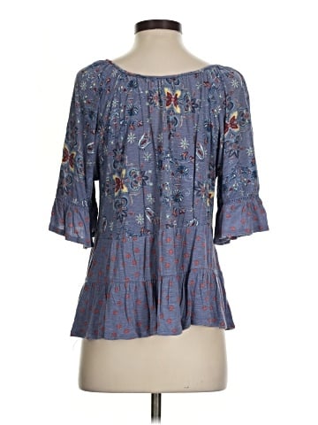 RXB 3/4 Sleeve Blouse (view 2)