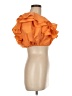 Vero Moda Orange Short Sleeve Blouse Size M - photo 4