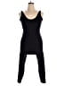 Active Solid Black Jumpsuit Size XL Petite - photo 1