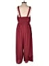 Assorted Brands Solid Burgundy Jumpsuit Size S - photo 2