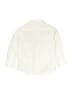 Zara 100% Cotton Polka Dots Ivory White Long Sleeve Button-Down Shirt Size 2 - photo 2