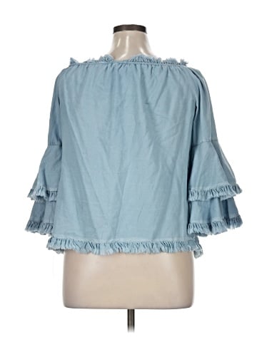 Boston Proper 3/4 Sleeve Blouse (view 2)