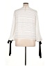 Vince Camuto 100% Polyester Ivory 3/4 Sleeve Blouse Size L - photo 2