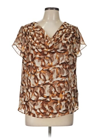 212 Collection Short Sleeve Blouse (view 1)