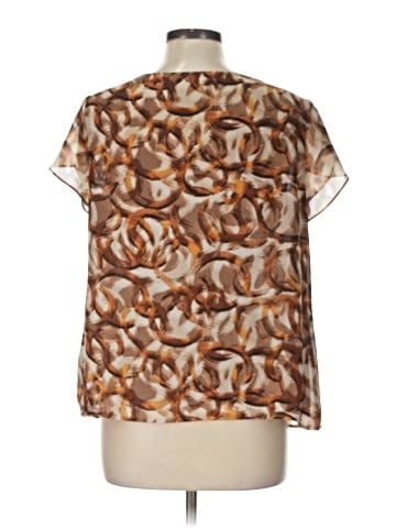 212 Collection Short Sleeve Blouse (view 2)
