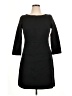 SPANX Solid Black Casual Dress Size L - photo 1