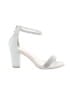 Top Moda Silver Sandals Size 7 - photo 1