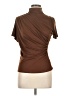 Unbranded Brown Short Sleeve Turtleneck Size L - photo 1