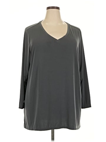 Susan Graver 3/4 Sleeve T-Shirt (view 1)