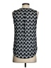 Banana Republic 100% Polyester Blue Sleeveless Blouse Size XS - photo 2