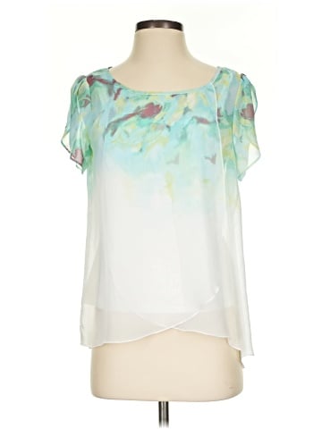 AB Studio Short Sleeve Blouse (view 1)