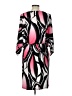 Studio 1 Print Black Cocktail Dress Size 12 - photo 2