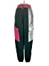Air Jordan 100% Polyester Color Block Green Track Pants Size XS - photo 1