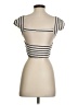 Shein Ivory Short Sleeve Top Size 4 - photo 2