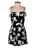 Olivaceous 100% Rayon Print Black Romper Size S - photo 1