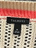 Talbots Color Block Tan Pullover Sweater Size M - photo 6