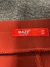 Maze Collection Solid Burgundy Active Pants Size 3X - photo 4