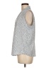 Adrianna Papell Blue Sleeveless Blouse Size M - photo 5