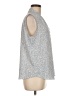 Adrianna Papell Blue Sleeveless Blouse Size M - photo 4