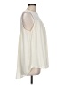 Hayden 100% Polyester Ivory Sleeveless Blouse Size L - photo 4