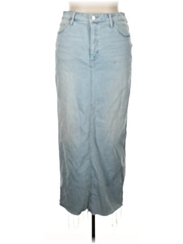 Express Denim Skirt (view 1)
