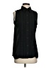 CAbi 100% Polyester Black Sleeveless Blouse Size S - photo 1