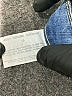 Bandolino Solid Blue Jeans Size 16 - photo 8