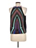 Silvergate 100% Polyester Black Sleeveless Blouse Size M - photo 2