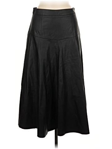 Sandro Ferrone Faux Leather Skirt (view 1)